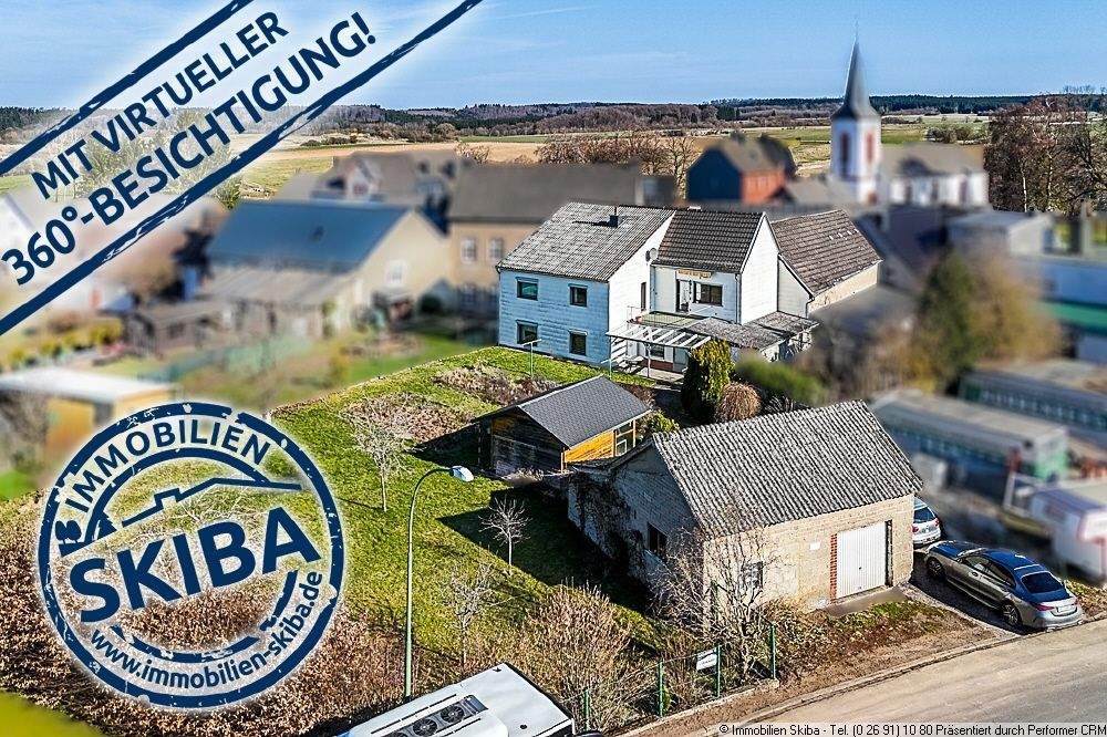 Thumbnail-Eifler Bauernhaus mit Nebengebäuden und großem Garten