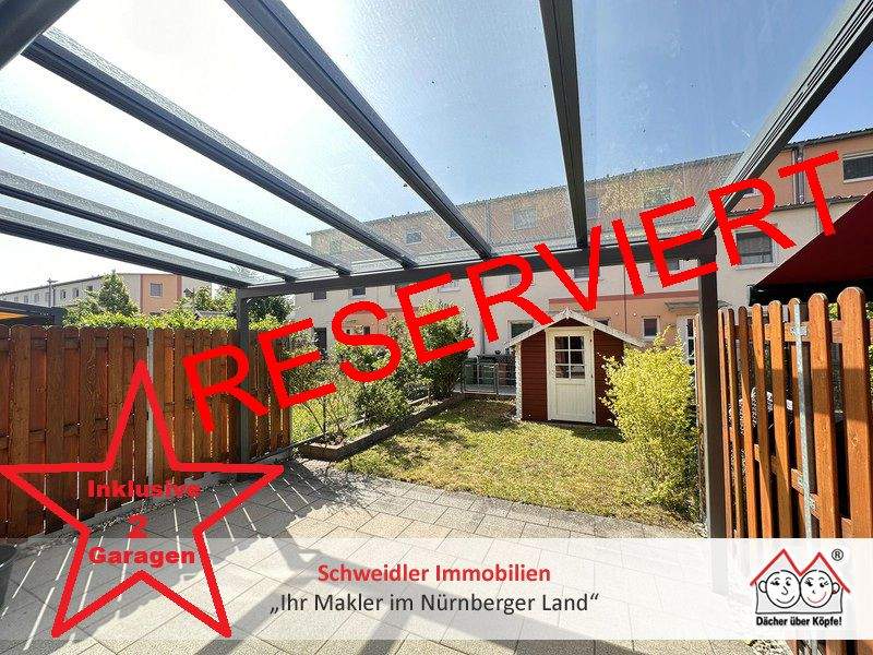 Thumbnail-Familienglück inklusive 2 Garagen!!! Sonniges Reihenhaus mit 5 Zimmern und Dachterrasse in Feucht