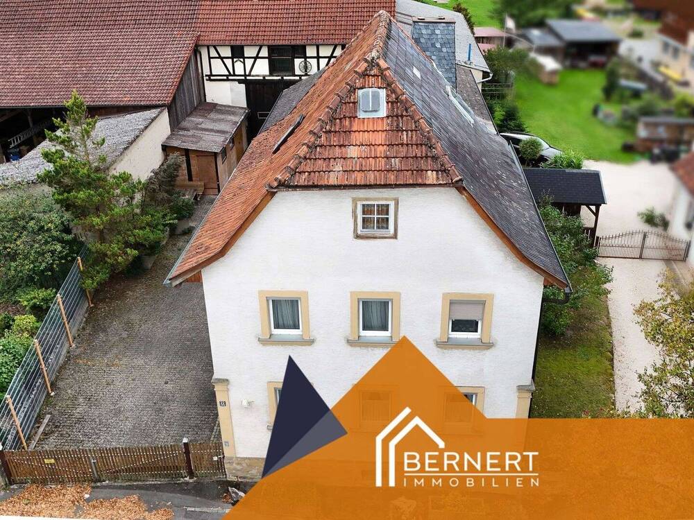 Thumbnail-Charmantes Bauernhaus mit Nebengebäude in Mistelfeld zu verkaufen
