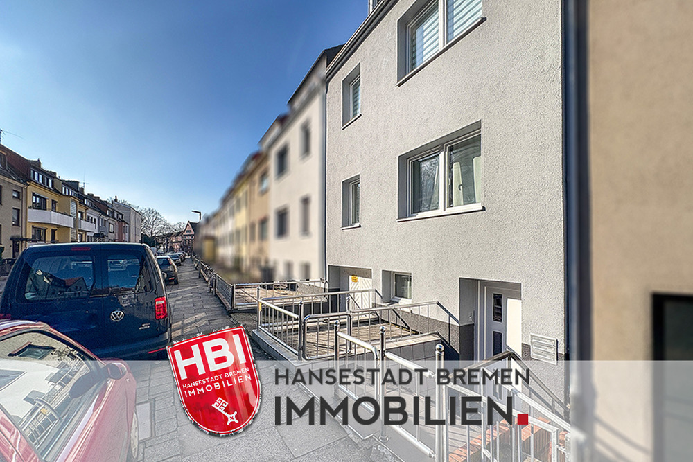 Thumbnail-Gröpelingen Saniertes Dreifamilienhaus mit Garage in zentraler Lage