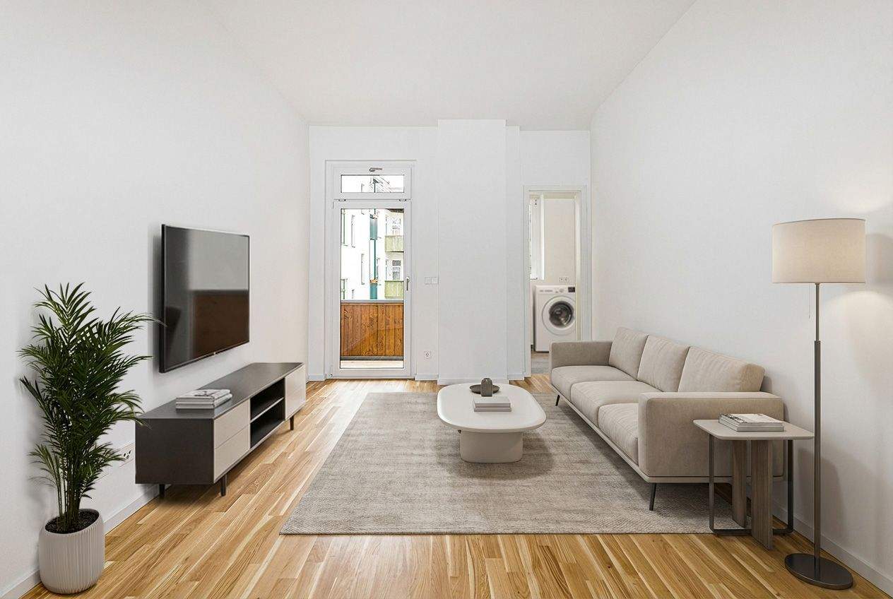 Thumbnail-3-Zimmer-Altbauwohnung mit Balkon in Leipzig