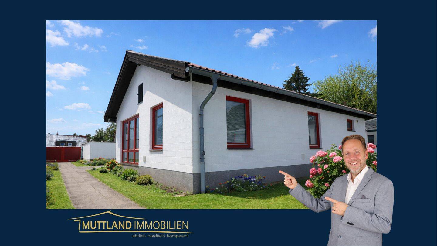 Thumbnail-Wohnen, Arbeiten oder Vermieten - Großzügiger Bungalow zum Wohnen oder als Praxisgebäude in Stralsund