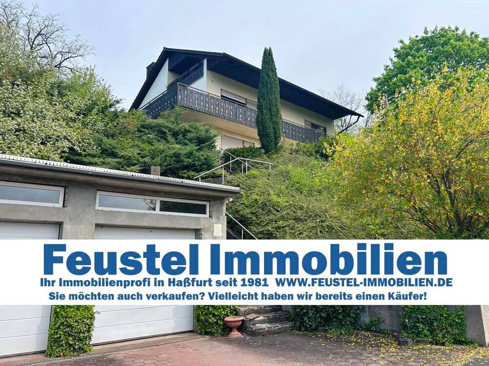 Thumbnail-Haßfurt OT - SOFORT VERFÜGBAR – Viel Platz für die große Familie bzw. 2-Generationen – mit herrlichem Fernblick in ruhiger Lage!