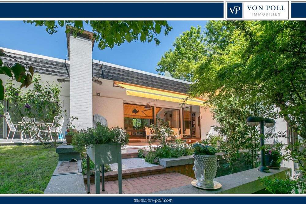 Thumbnail-Sonnengarten-Bungalow, kernsaniert, smart home, Luft-Wärme-Pumpe, zentrale Rhein-Main-Lage, naturnah