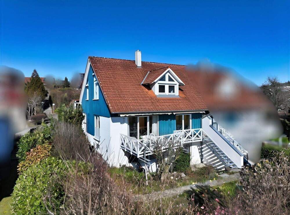 Thumbnail-DOPPELHAUSHÄLFTE + ELW MIT FERNSICHT AUF BODENSEE UND ALPEN