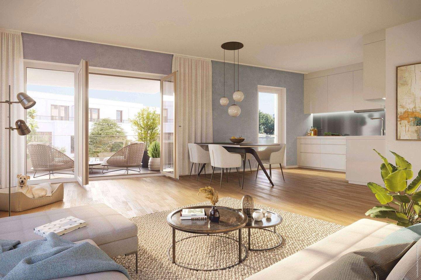 Thumbnail-Barrierefreie 4 Zimmer-Wohnung mit ca. 110m² samt Badewanne, Dusche und Balkon