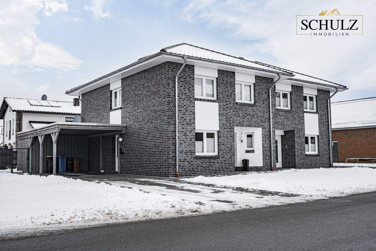 Thumbnail-Moderne Doppelhaushälfte (Bj. 2013) in Friesoythe - Vollgeschoss, 2% AfA & Carport