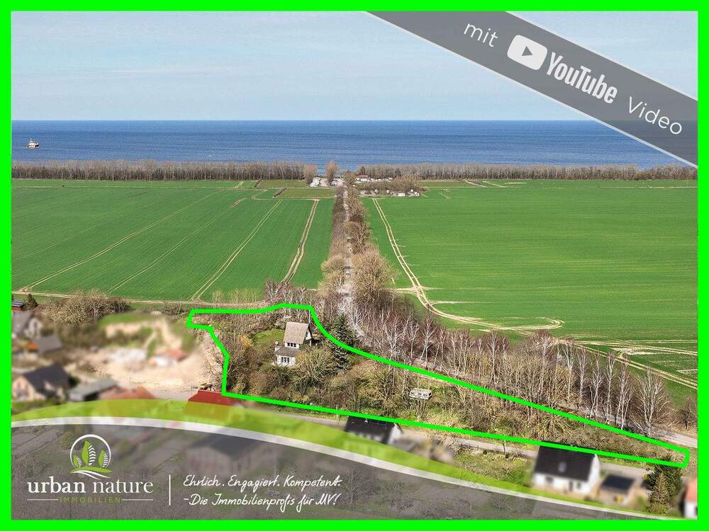 Thumbnail-Charmantes, ostseenahes Ferienhaus mit Sanierungsbedarf und großem Grundstück