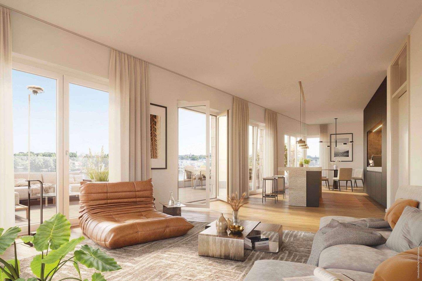 Thumbnail-Barrierefreie 3 Zimmer-Wohnung mit ca. 124m² samt Badewanne, Dusche und Terrasse