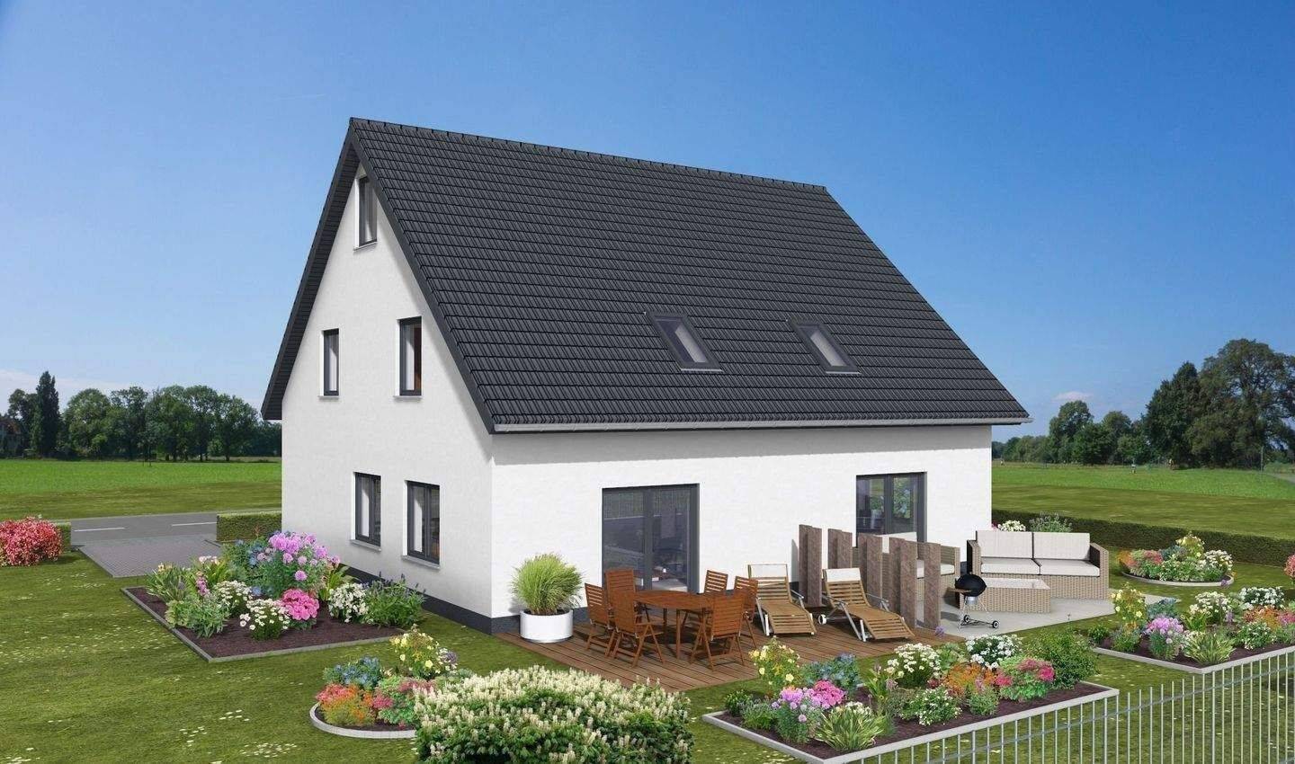 Thumbnail-+++NEUBAU+++ Moderne Doppelhaushälfte inklusive Grundstück in Stralsund zu verkaufen