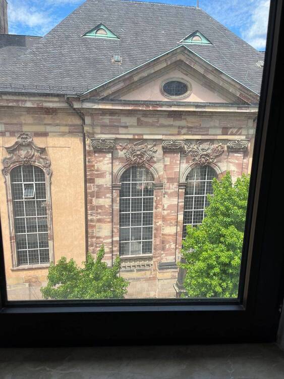 Ausblick auf die Basilika St. Johann