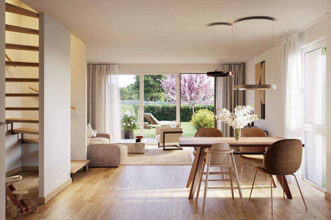 Thumbnail-Neubau-Reihenhaus mit 5 Zimmern & Garten