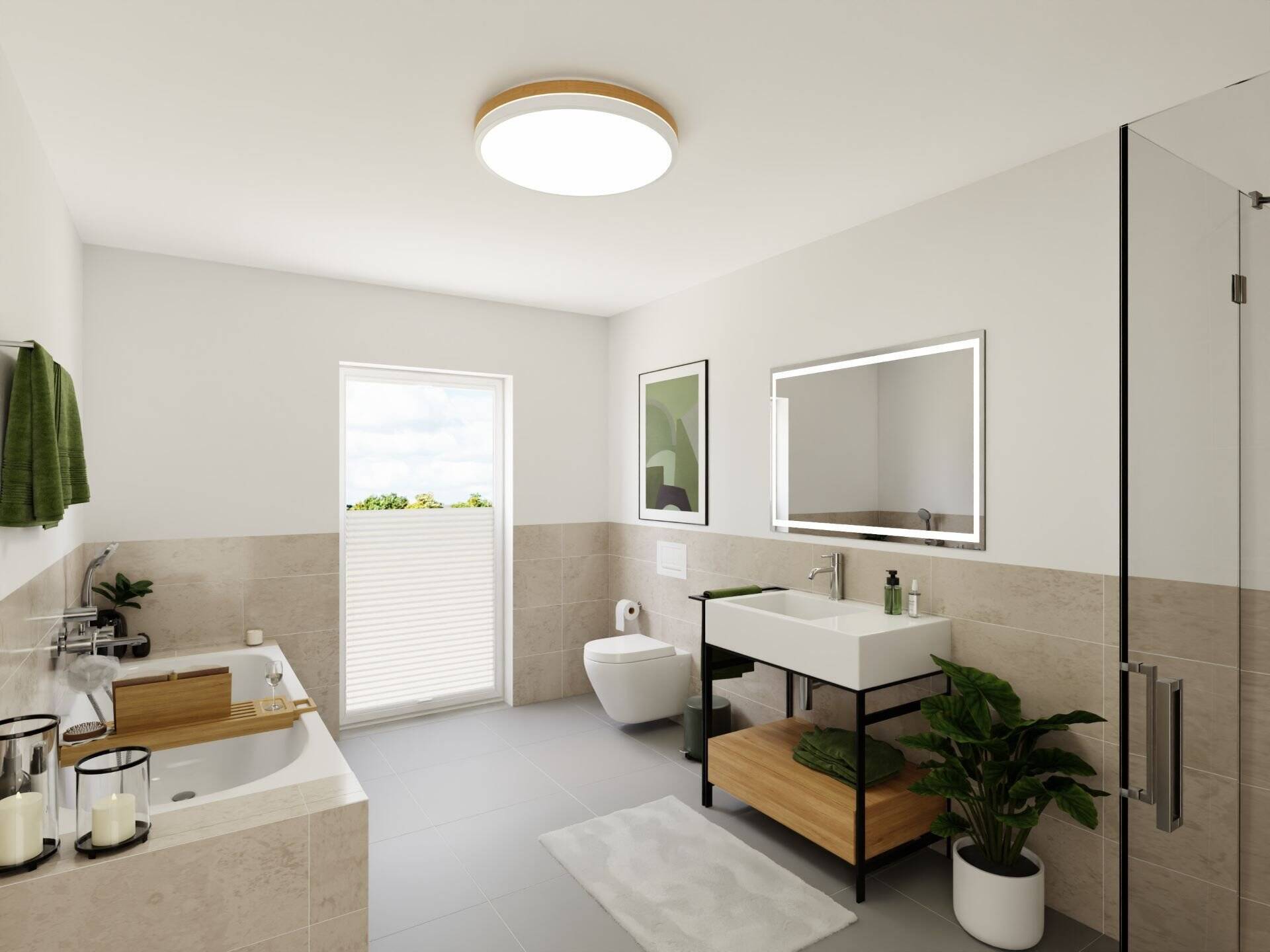 Thumbnail-Elegante Neubaudoppelhaushälfte: Ihr modernes Zuhause in bester Lage!