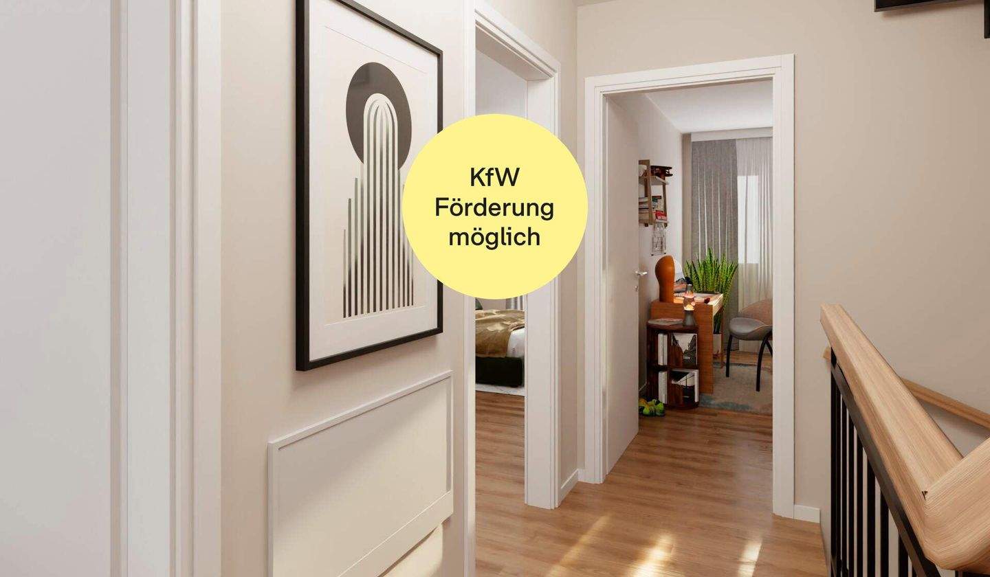 Thumbnail-Doppelhaushälfte mit großer Dachterrasse