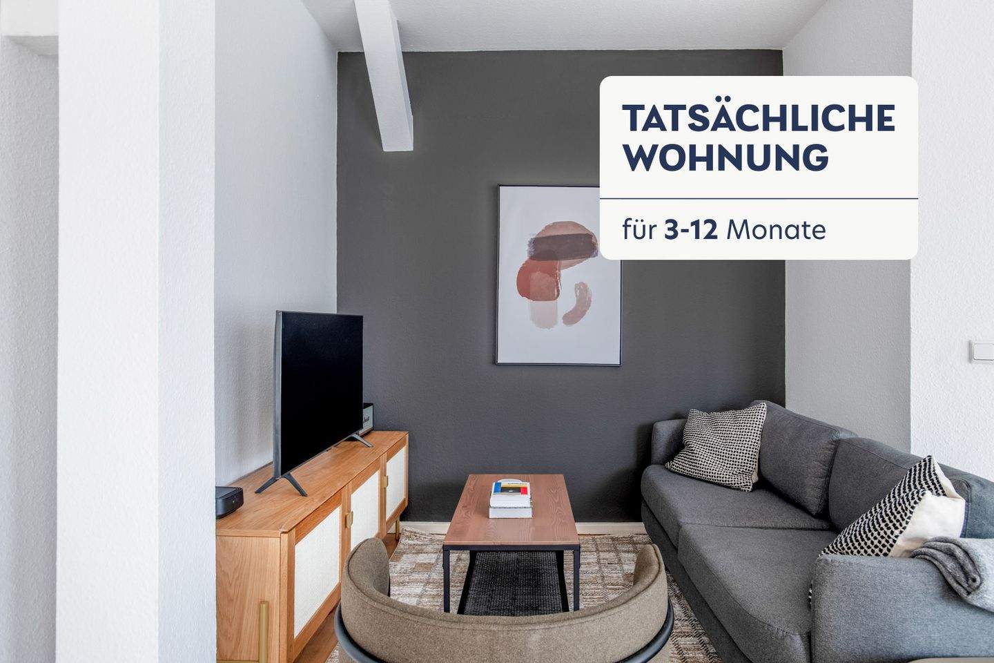 Thumbnail-Wunderschöne vollmöblierte 3 Zimmer Wohnung in unglaublicher Lage direkt am Boxhagener platz