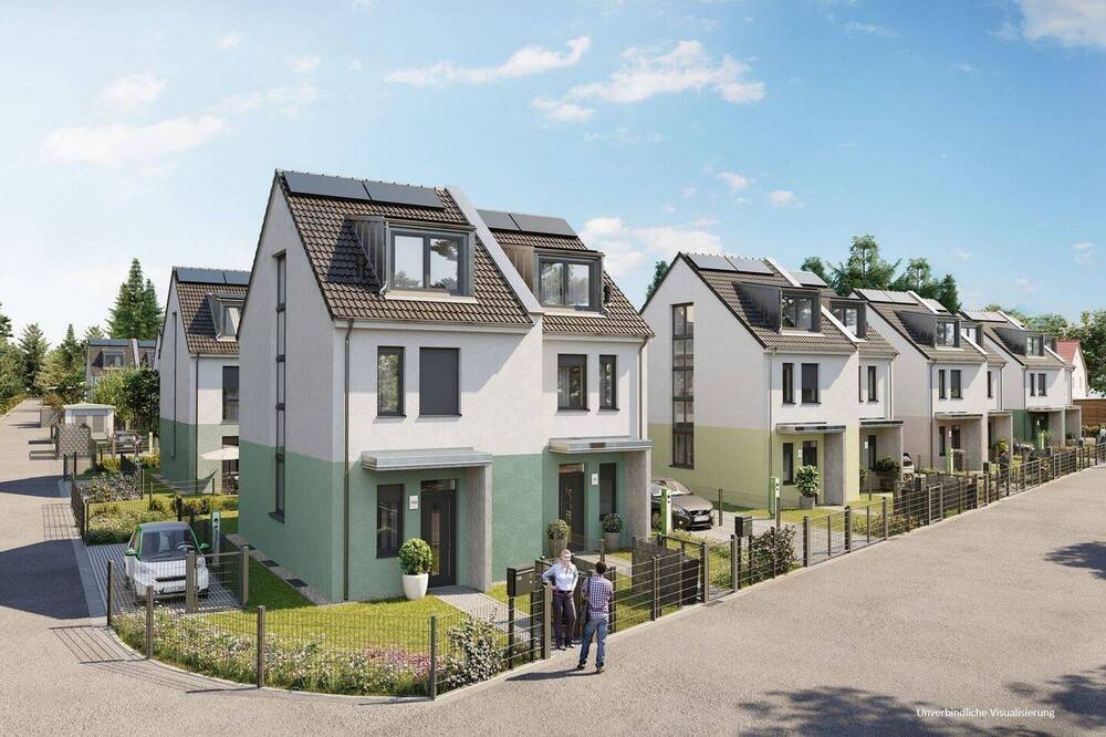 Thumbnail-Modene Doppelhaushälfte, vis a vis zum Wald. Effizienzhaus 55 EE, südlich von Berlin, 10 min. zur Giga Factory