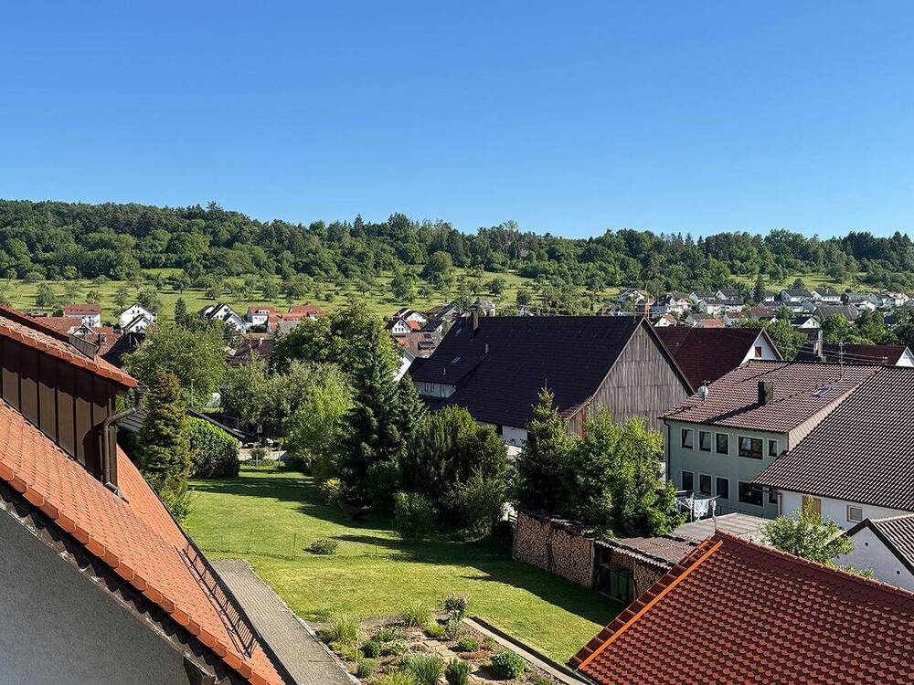 Ausblick vom Dachgeschoss