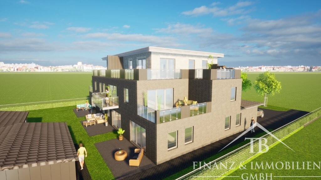 Thumbnail-Attraktive Obergeschosswohnung mit modernem Wohngefühl und großzügigem Balkon nahe Norddeich