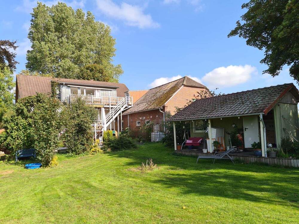 Thumbnail-Wohnhaus mit Einliegerwohnung und viel Nutzfläche auf 3.300 m² Gemeinde Jade