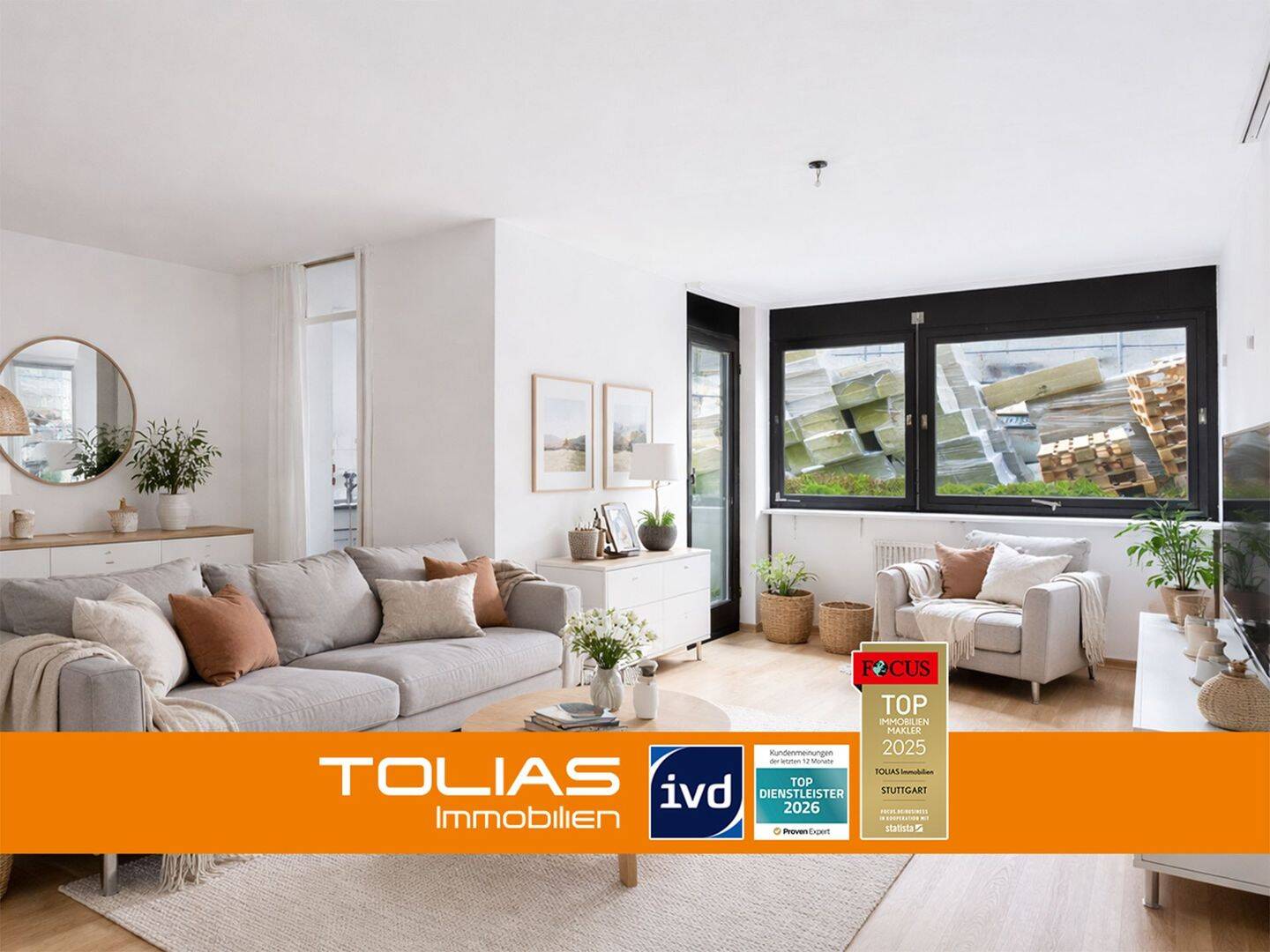 Thumbnail-Frisch renovierte 2-Zimmer-Wohnung mit Balkon in ruhiger Lage - Ideal für Singles oder Paare!