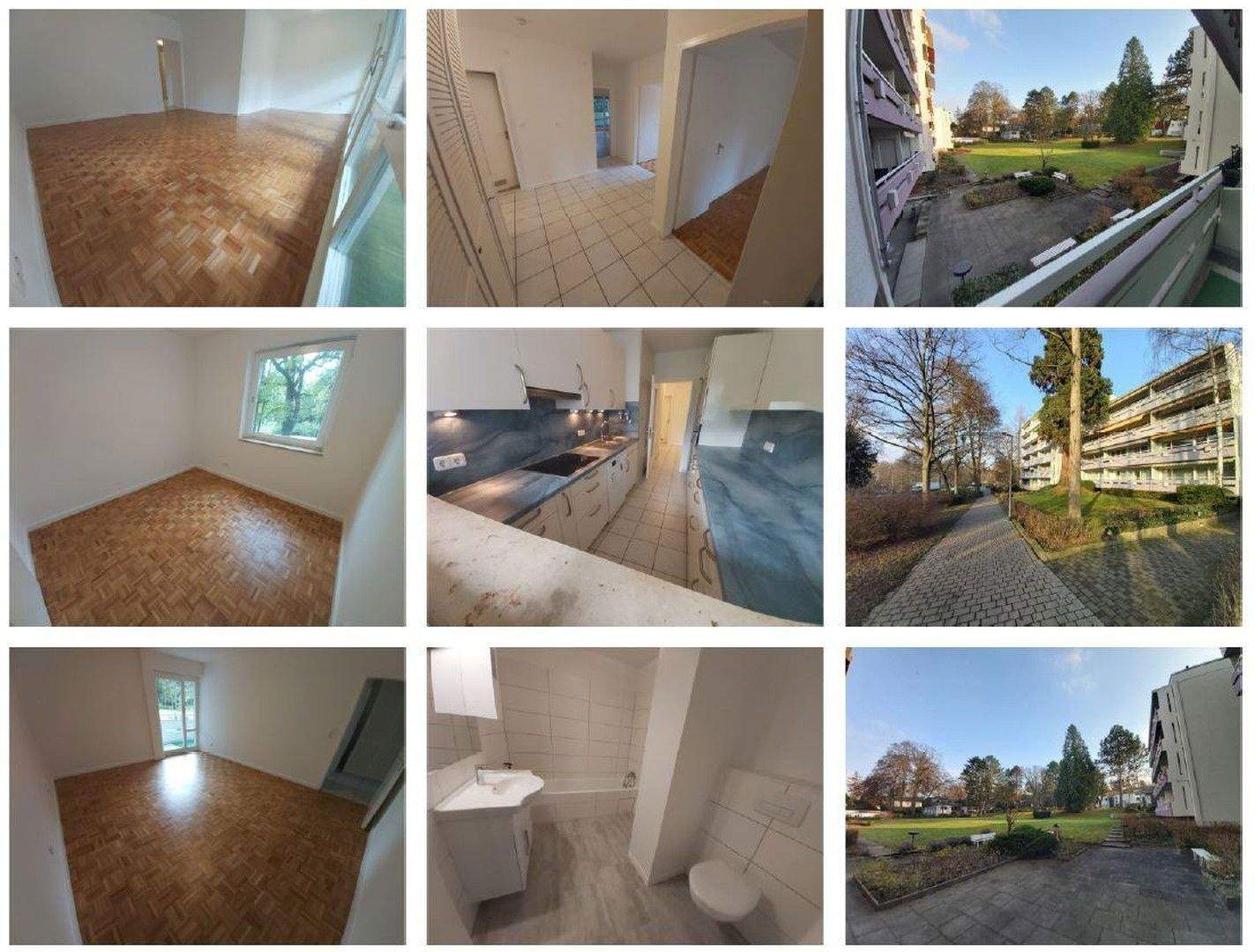 Thumbnail-Schöne helle 3 Zimmerwohnung mit Essecke Zentral im Grünen von Wiesbaden, 2 Balkone