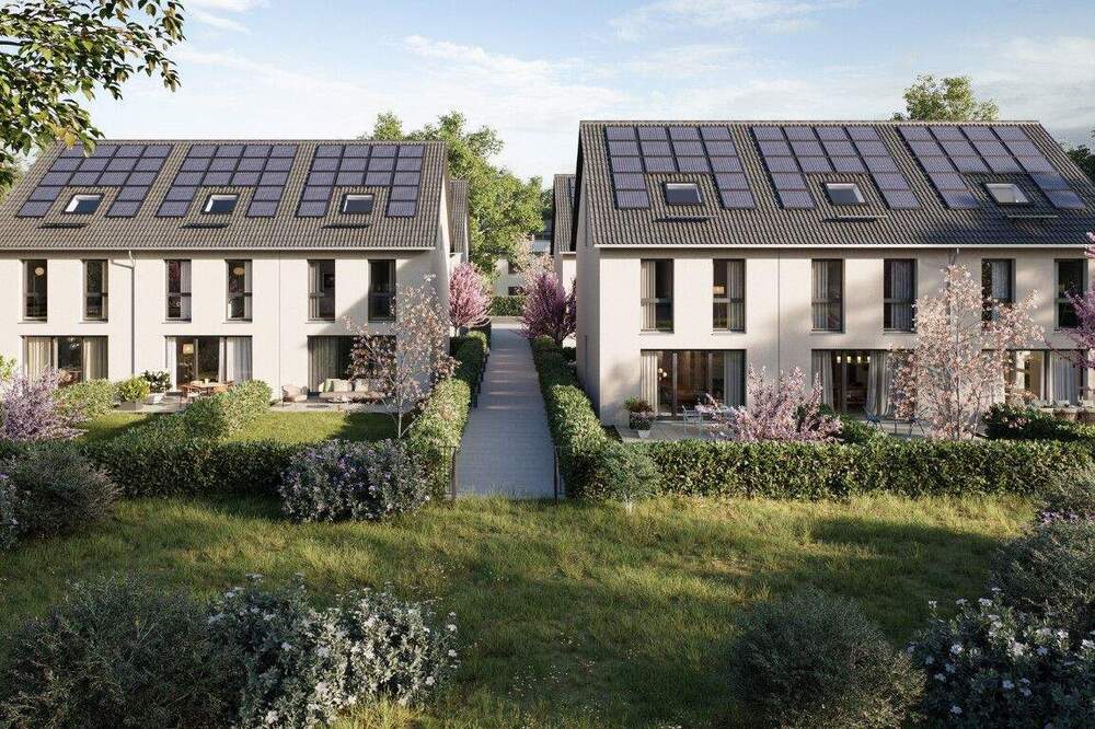 Thumbnail-Familienidyll im Neubau: Reihenhaus mit 5 Zimmern & Garten