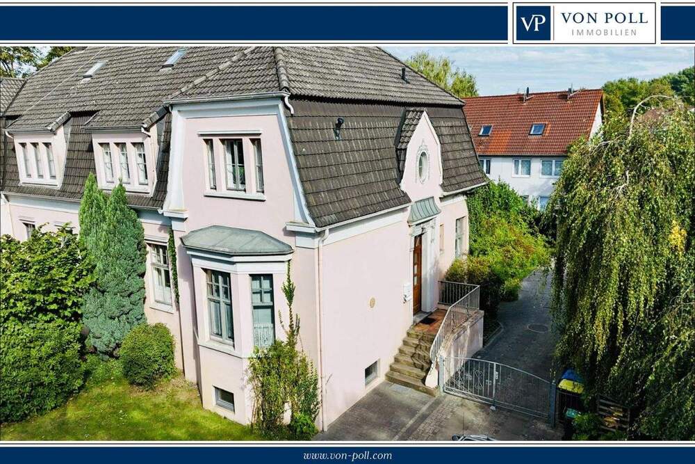Thumbnail-Denkmalgeschützte Doppelhaushälfte von 1922 in zentraler Lage
