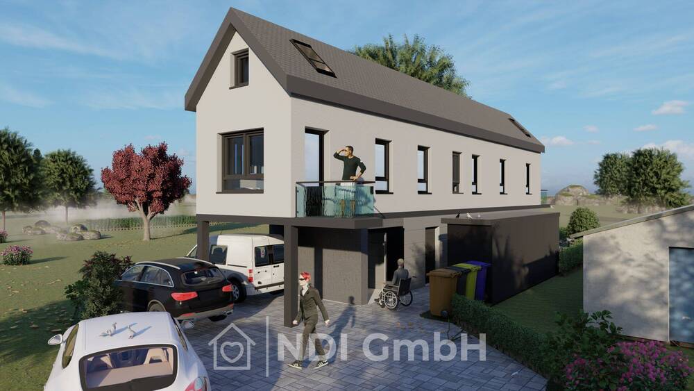 Thumbnail-Fertig entwickeltes Bauprojekt mit 3WE mit Baugenehmigung