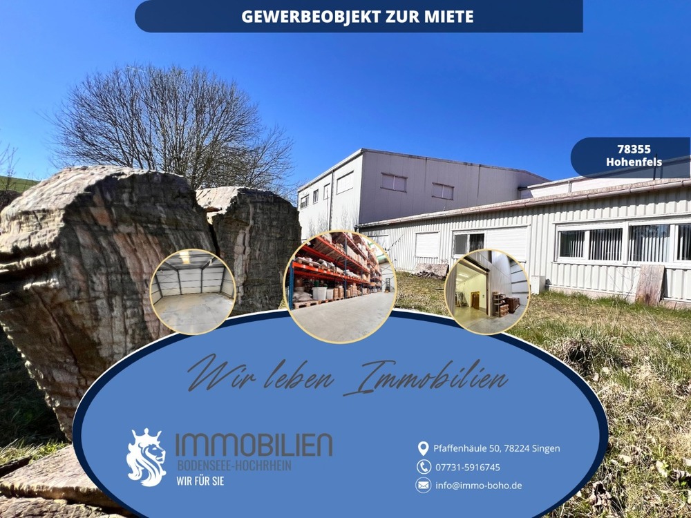 Thumbnail-Flexible Gewerbeeinheit mit Hochregallager, Büro & Produktion – zentral in Hohenfels