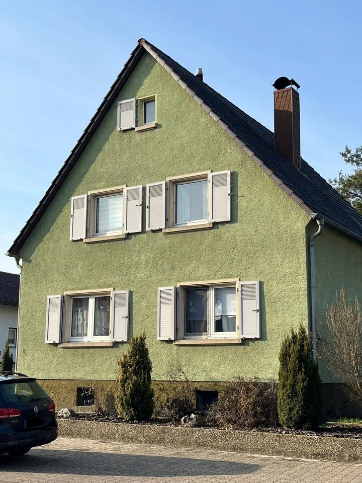 Thumbnail-Freistehendes Zweifamilienhaus mit Grundstück in Liedolsheim