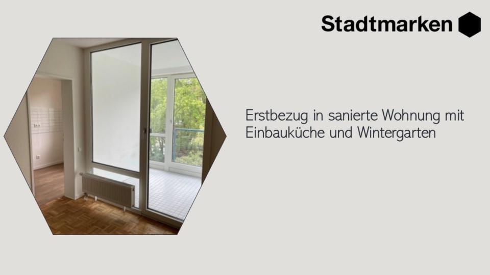 Thumbnail-Erstbezug in sanierte Wohnung mit Einbauküche und Wintergarten