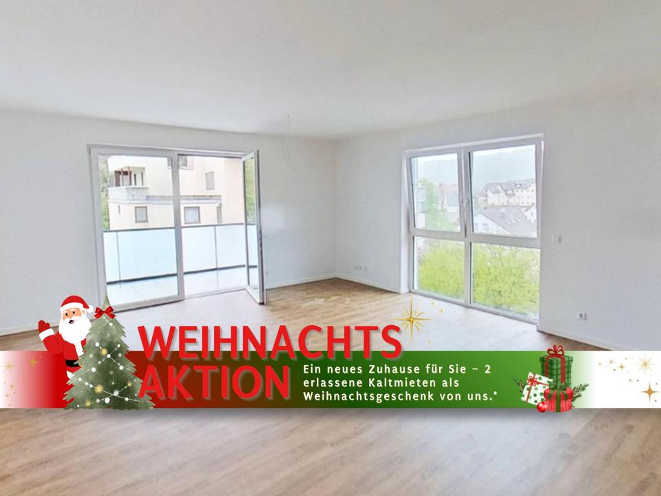 Thumbnail-**Weihnachtsaktion**Moderne 2-Zimmer-Wohnung mit Dachterrasse und Einbauküche inklusive 360°-Rundgang