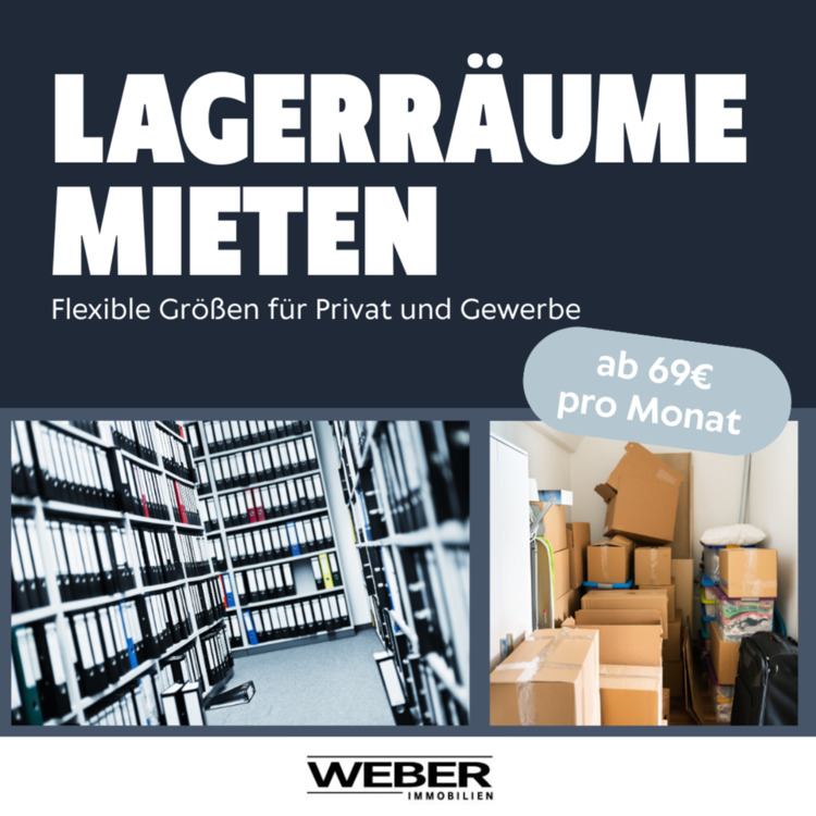 Thumbnail-Lagerraum Lagerfläche Storage mieten – 12–64 m² ab 69€