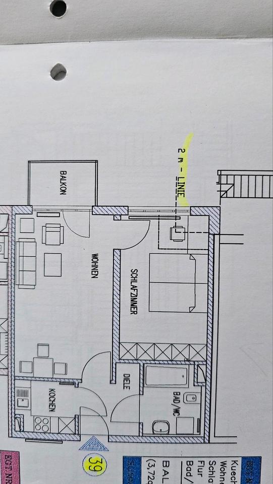 Thumbnail-2 Zimmer Wohnung