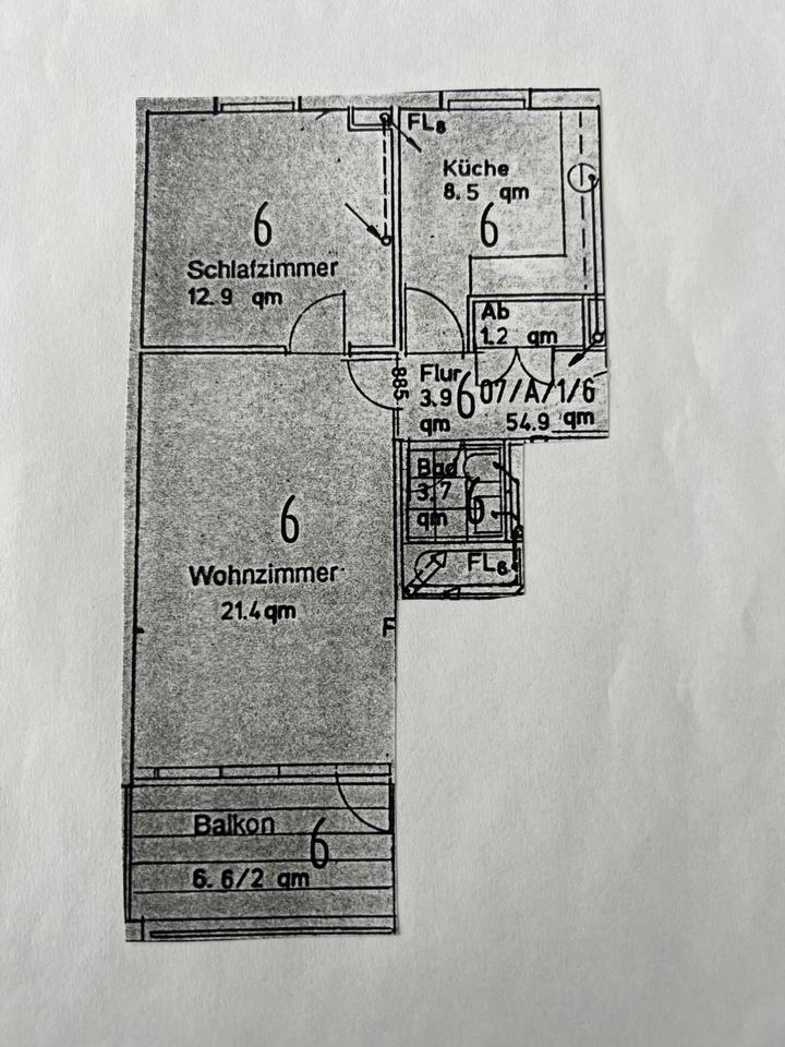 Thumbnail-Gemütliche 2-Raum-Wohnung im Ihletal zu vermieten