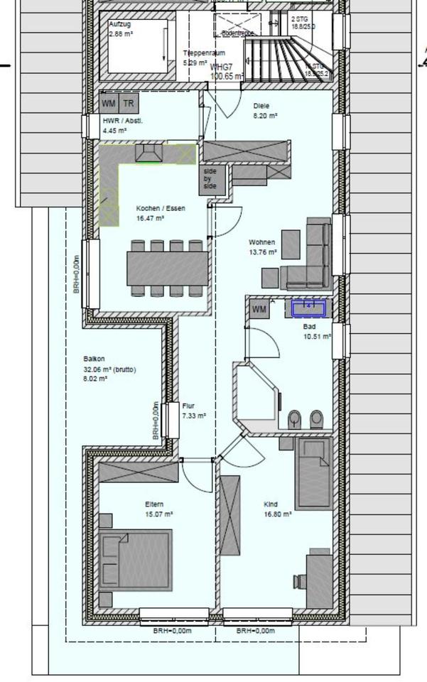 Thumbnail-Penthouse Wohnung zentral in Bad Zwischenahn