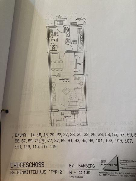 Thumbnail-Reihenhaus, familienfreundlich, von Privat, Natosiedlung Bamberg