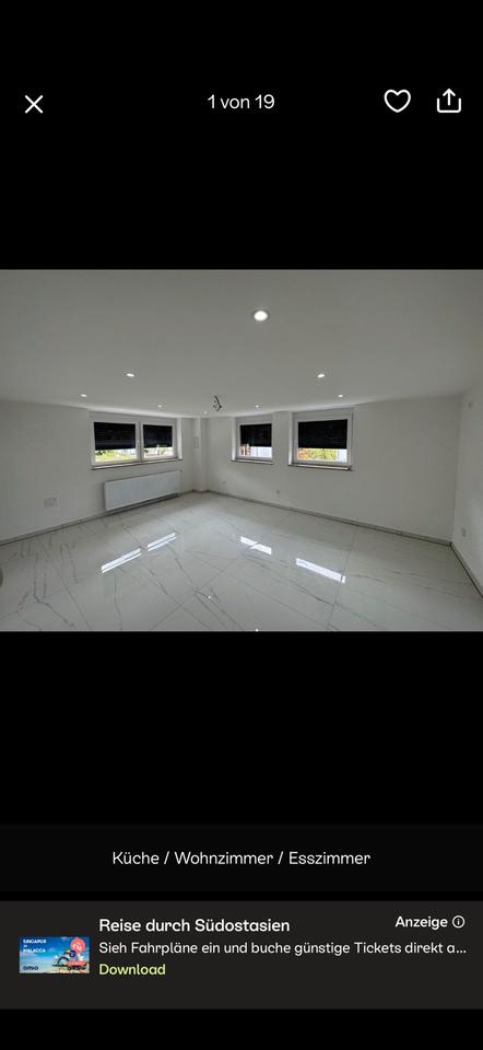 Thumbnail-Wohnung zu VermietenEinliegerwohnung Kernsaniert 61qm mit Küche