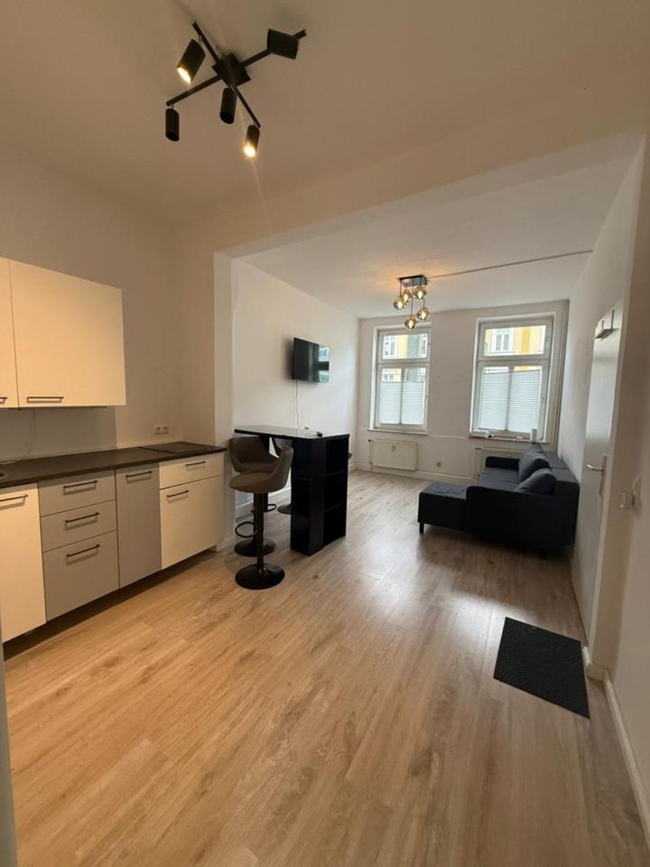 Thumbnail-Möblierte 2-Zimmer-Wohnung im Zentrum Rostock, Terrasse