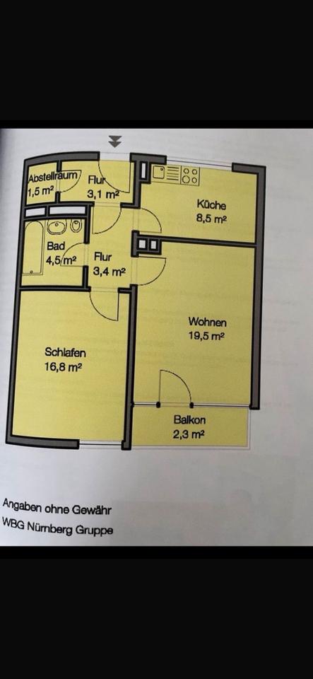 Thumbnail-2 Zimmer Wohnung