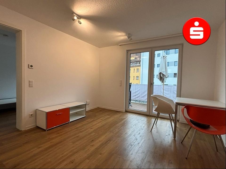 Thumbnail-Moderne 2-Zimmer-Wohnung mit Balkon in Eberhardshof!