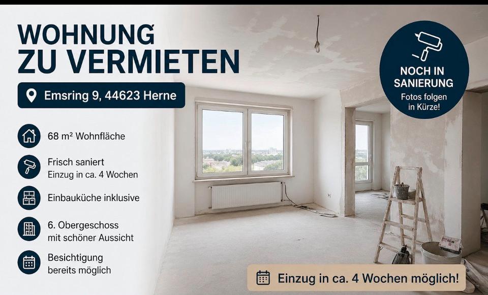 Thumbnail-Mietwohnung nach Sanierung in Herne
