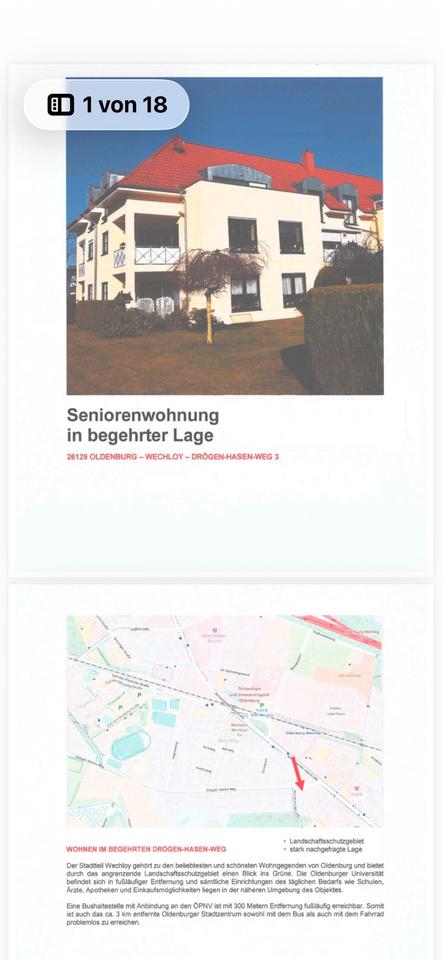 Thumbnail-Helle, großzügige Seniorenwohnung in Ol-Wechloy