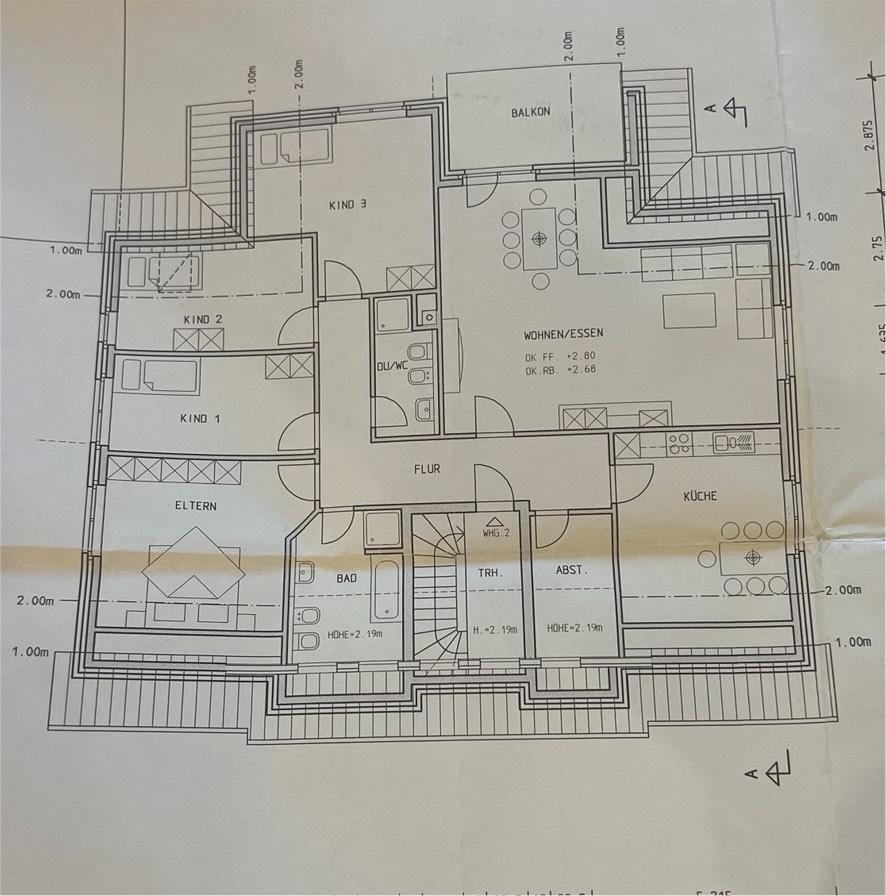 Thumbnail-Wunderschöne sanierte 165 m² 5,5ZKBB Wohnung mit Balkon