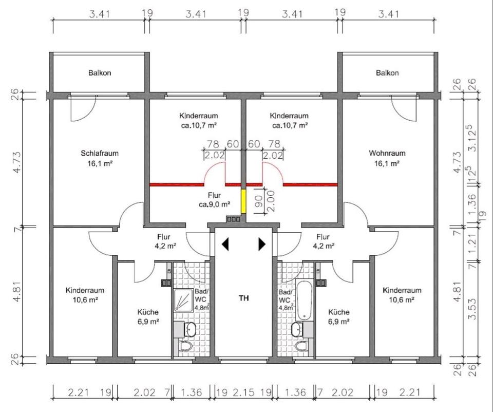 Thumbnail-Große 5-Zimmer-Wohnung zur Nachmiete in Hermsdorf