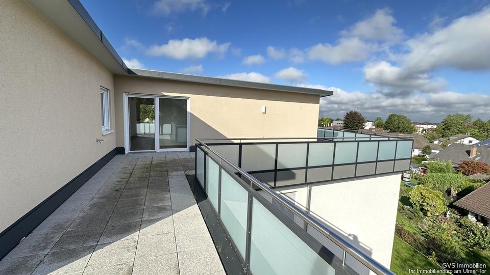 Thumbnail-Penthouse-Wohnung, barrierefrei mit dreiseitiger -Dachterrasse in Memmingen