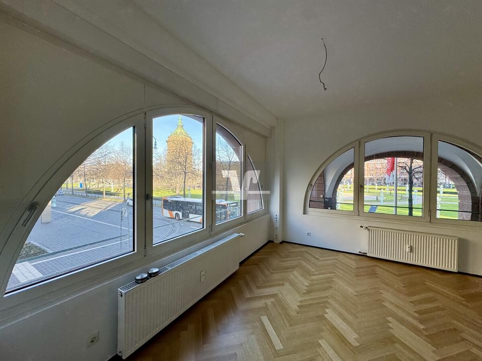 Thumbnail-Blick auf den Wasserturm - Büroeinheit in Mannheimer Bestlage!