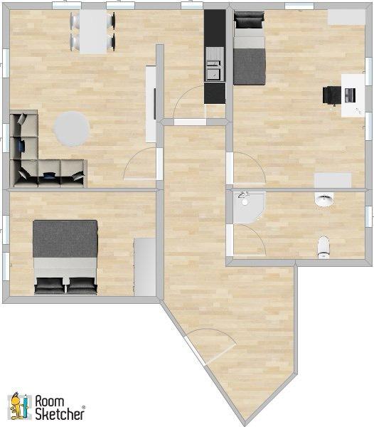 Thumbnail-3 Zimmer DG Wohnung mit Einbauküche & Stellplatz Idstein Walsdorf