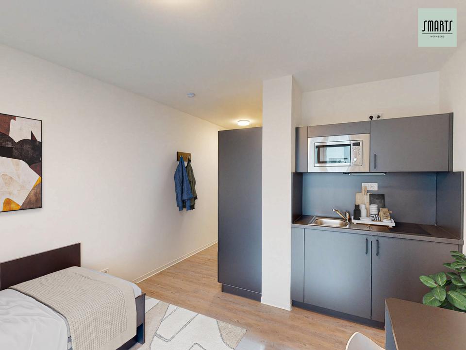 Thumbnail-Aufgepasst: modernes 1-Zimmer-Apartment
