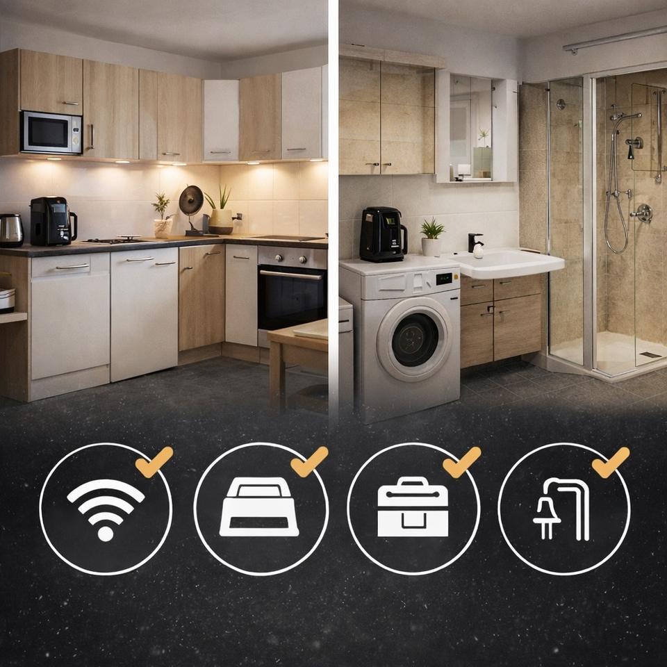 Thumbnail-Monteurwohnung für 8 Personen – Erstbezug – 47055 Duisburg